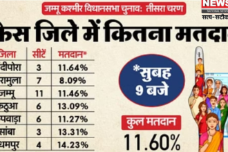 जम्मू कश्मीर में आज तीसरे चरण की वोटिंग जारी