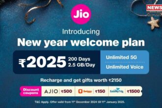 Jio 2025 Welcome Offer:  जियो का न्यू ईयर वेलकम प्लान 2025 लॉन्च: रिलायंस जियो का New Year धमाका