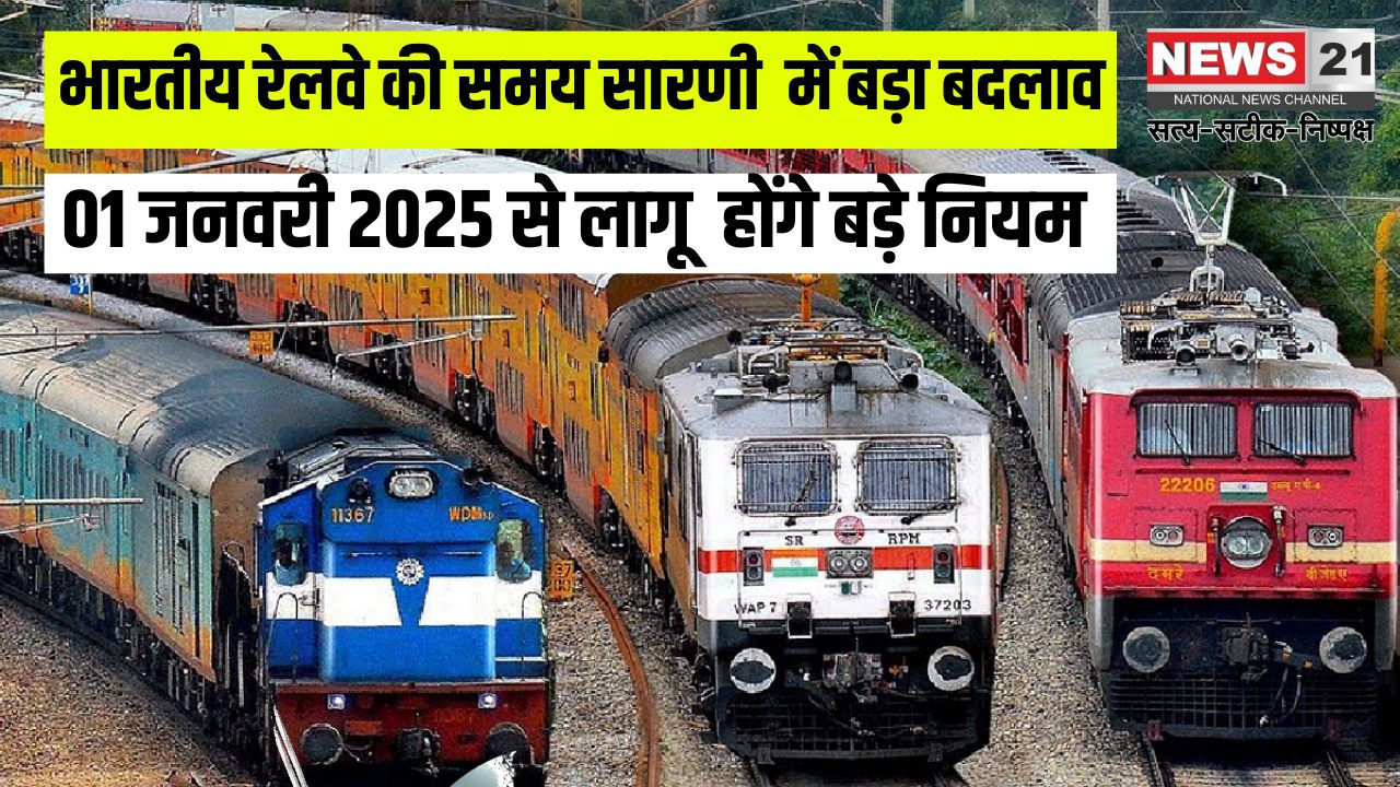 Indian Railways New Time Table: उत्तर पश्चिम रेलवे की नई समय-सारणी: यात्रियों के लिए यात्रा समय में कमी और सुविधाओं में वृद्धि