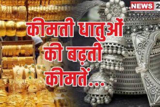 Increase in gold and silver prices in Jaipur: कीमती धातुओं की कीमतों में बढ़ोतरी:  जयपुर में 10 ग्राम सोने की कीमत 83,000 रुपए तक पहुंची