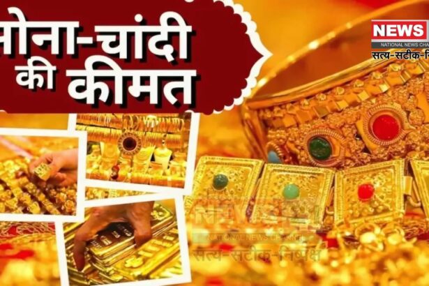 Gold Rate Today Update: सोने-चांदी के दाम में गिरावट: 10 ग्राम सोना 479 रुपए सस्ता, चांदी 1,447 रुपए घटी