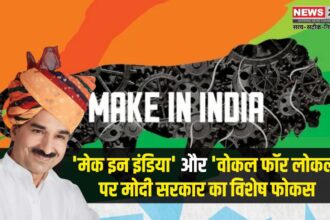 Make in India' and 'Vocal for Local: 'मेक इन इंडिया' और 'वोकल फॉर लोकल' पर मोदी सरकार का विशेष फोकस: खादी उत्पादों की बिक्री और कारीगरों की आय में बढ़ोतरी – मदन राठौड़