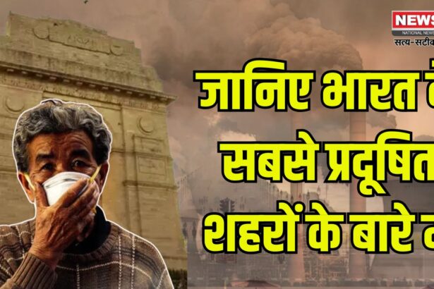 Most Polluted Cities In India: भारत में वायु प्रदूषण बना गंभीर स्वास्थ्य संकट: दुनिया के 20 में से 13 सबसे प्रदूषित शहर भारत के