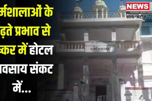 Pushkar News: धर्मशालाओं के बढ़ते प्रभाव से पुष्कर में होटल व्यवसाय संकट में: सरकार को हो रहा करोड़ों का राजस्व नुकसान
