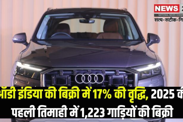 Audi India 2025: ऑडी इंडिया ने 2025 की पहली तिमाही के आंकड़े जारी किये: 2025 की पहली तिमाही में 1223 गाडि़यां बेची गईं