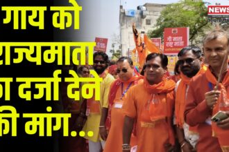 Jaipur News: जयपुर में बजरंग सेना ने गाय को राज्य माता का दर्जा देने की मांग: मुख्यमंत्री को सौंपा ज्ञापन
