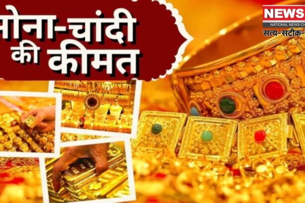 Gold Price Today: सोने और चांदी की कीमतों में गिरावट: तीन दिनों में 4000 रुपए तक सस्ता हुआ सोना
