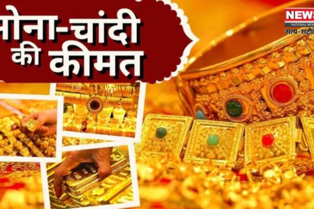 Gold Prices Today: सोने की कीमत में उछाल चांदी सस्ती हुई: तीन दिन की गिरावट के बाद सोना फिर चढ़ा 