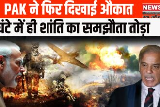 India Pakistan War News Update: सीजफायर के 3 घंटे बाद पाकिस्तान ने तोड़ा समझौता: ड्रोन अटैक नाकाम, बॉर्डर पर रेड अलर्ट