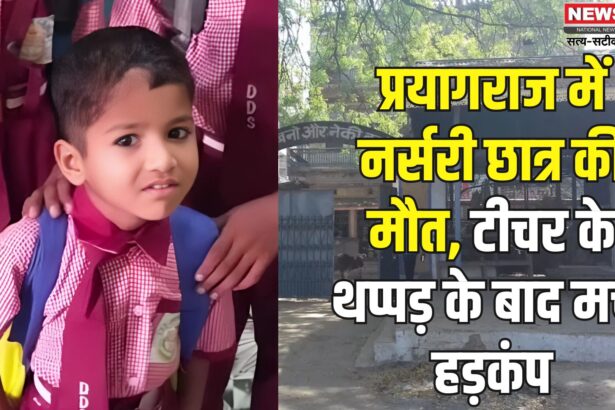 Prayagraj News: प्रयागराज में टीचर के थप्पड़ से नर्सरी के बच्चे की दर्दनाक मौत: दो महिला शिक्षिकाओं पर मामला दर्ज