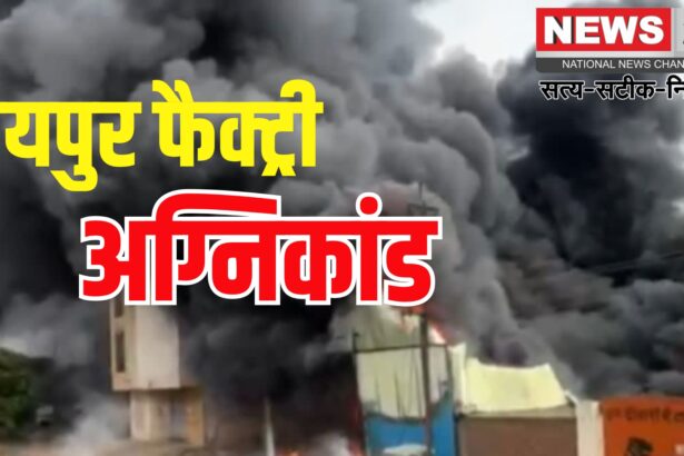 Fire In Jaipur: करणी विहार की प्लास्टिक फैक्ट्री में भीषण आग: दो घंटे की मशक्कत के बाद काबू पाया गया