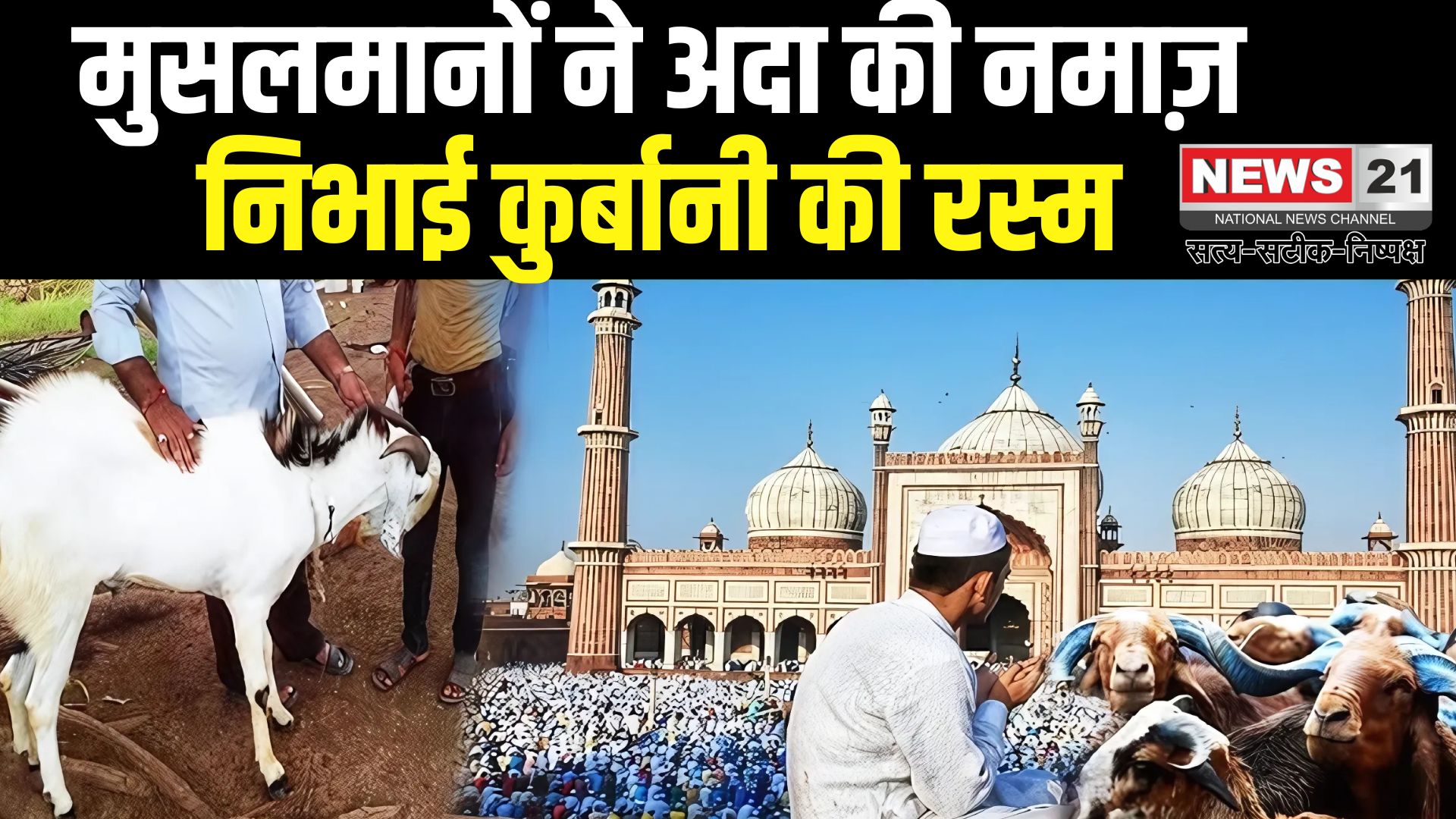 Eid Ul Azha 2025: देशभर में अकीदत के साथ मनाई गई बकरीद: जानें कुर्बानी का महत्व
