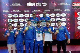 U17 Asian Wrestling: अंडर-17 एशियाई कुश्ती चैंपियनशिप: भारत को 5 पदक, गौरव पूनिया ने दिलाया स्वर्ण