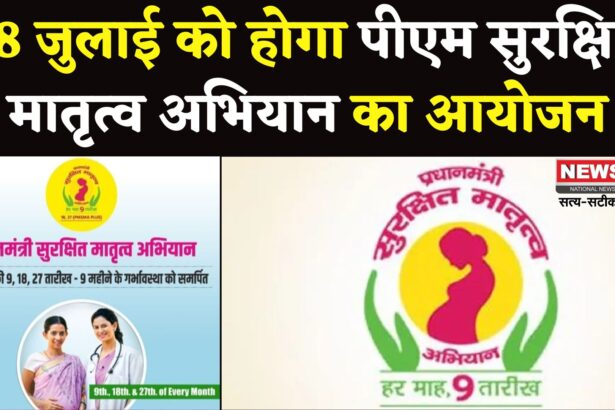 Prime Minister's Safe Motherhood Campaign: 18 जुलाई को जिलेभर में प्रधानमंत्री सुरक्षित मातृत्व अभियान का आयोजन, गर्भवती महिलाओं को मिलेंगी नि:शुल्क जांच व उपचार सेवाएं