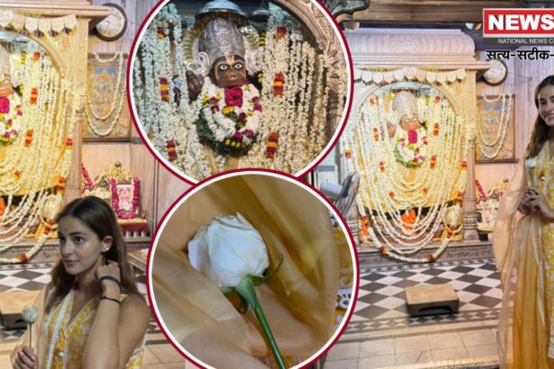 Ananya Panday Visit  Kale Hanuman Ji Temple in Jaipur: जयपुर में काले हनुमानजी के दर्शन को पहुंचीं अनन्या पांडे, फिल्म की सफलता की मांगी दुआ