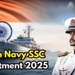 Indian Navy SSC Recruitment 2025: इंडियन नेवी में शॉर्ट सर्विस कमीशन ऑफिसर भर्ती का नोटिफिकेशन जारी: 9 अगस्त से आवेदन शुरू