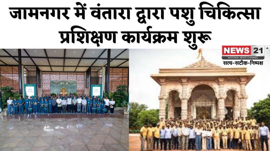 Jamnagar Gujarat: वंतारा जामनगर में 'कंज़र्वेशन मेडिसिन' पर राष्ट्रीय पशु चिकित्सा प्रशिक्षण का शुभारंभ