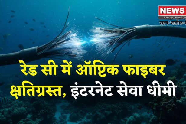 Red Sea Cable Cuts Disrupt Global Internet: दुनियाभर के 17% इंटरनेट ट्रैफिक पर संकट: रेड सी में कटे फाइबर केबल्स