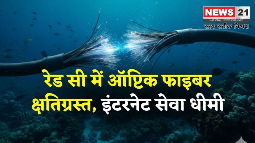 Red Sea Cable Cuts Disrupt Global Internet: दुनियाभर के 17% इंटरनेट ट्रैफिक पर संकट: रेड सी में कटे फाइबर केबल्स