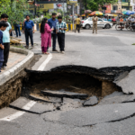 Bareilly Smart City Road Collapse