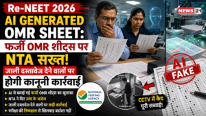 Re-NEET 2026 AI Generated OMR Sheet