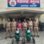 बरेली पुलिस ने दो चोरी के इंजन सहित एक आरोपी किया गिरफ्तार