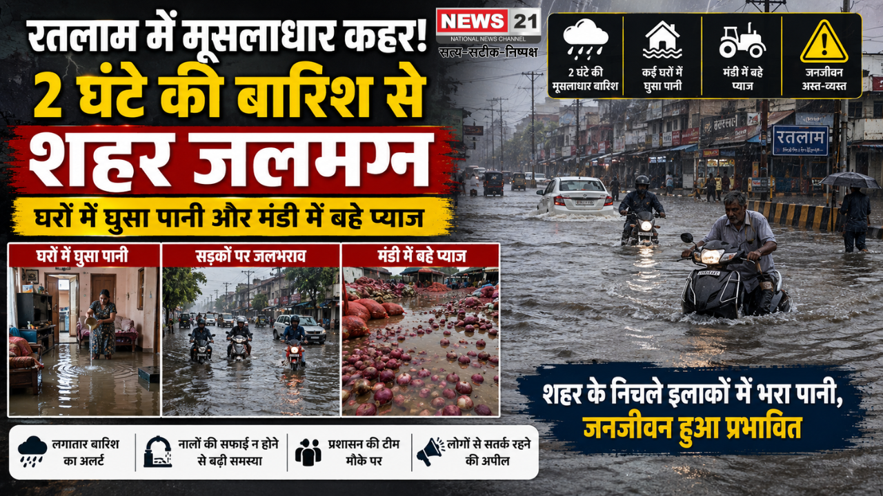 Ratlam Heavy Rain