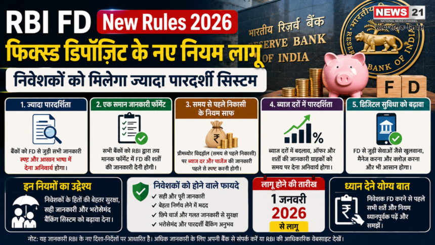 RBI FD New Rules 2026