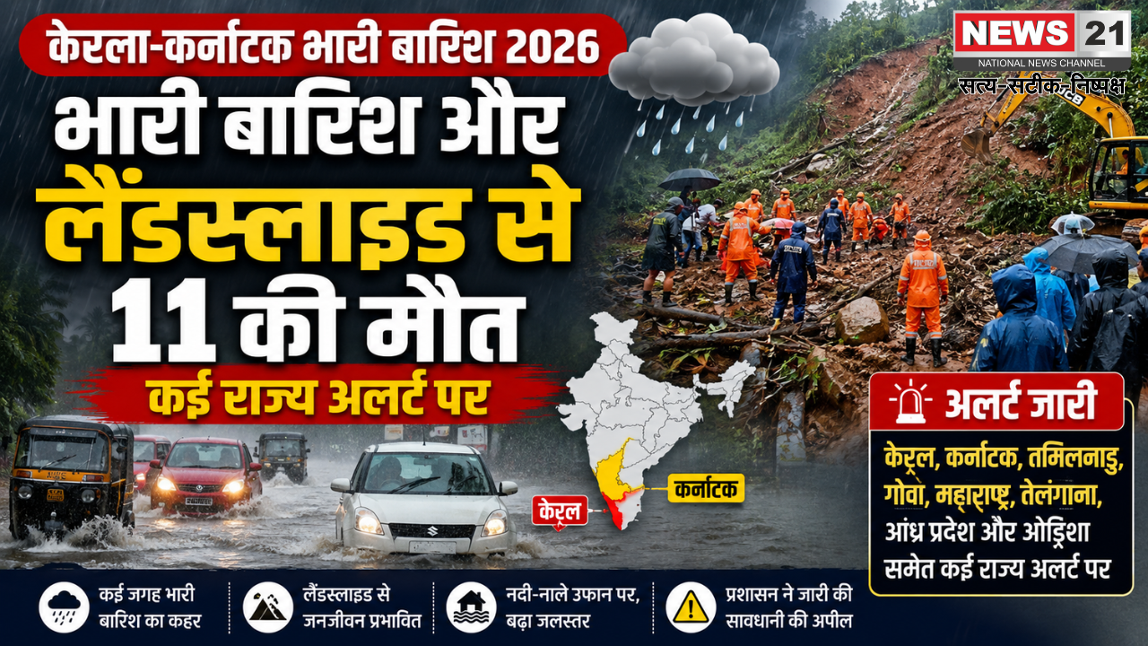 Kerala Karnataka Heavy Rain 2026