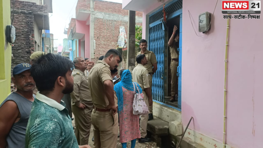 कासगंज रिटायर्ड पुलिसकर्मी