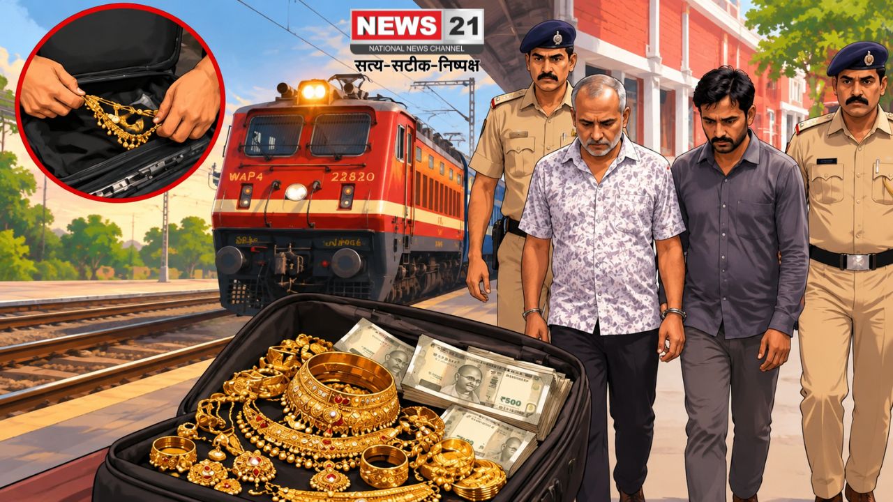 Train Jewellery Theft