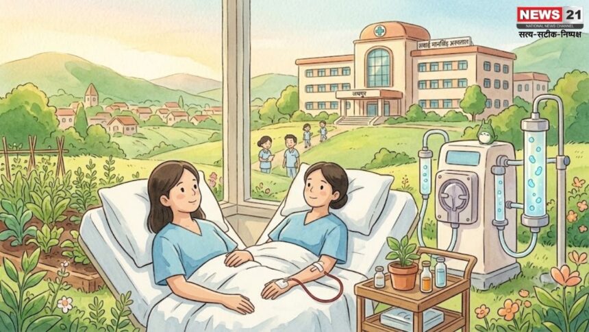 जयपुर प्रसूता किडनी फेल