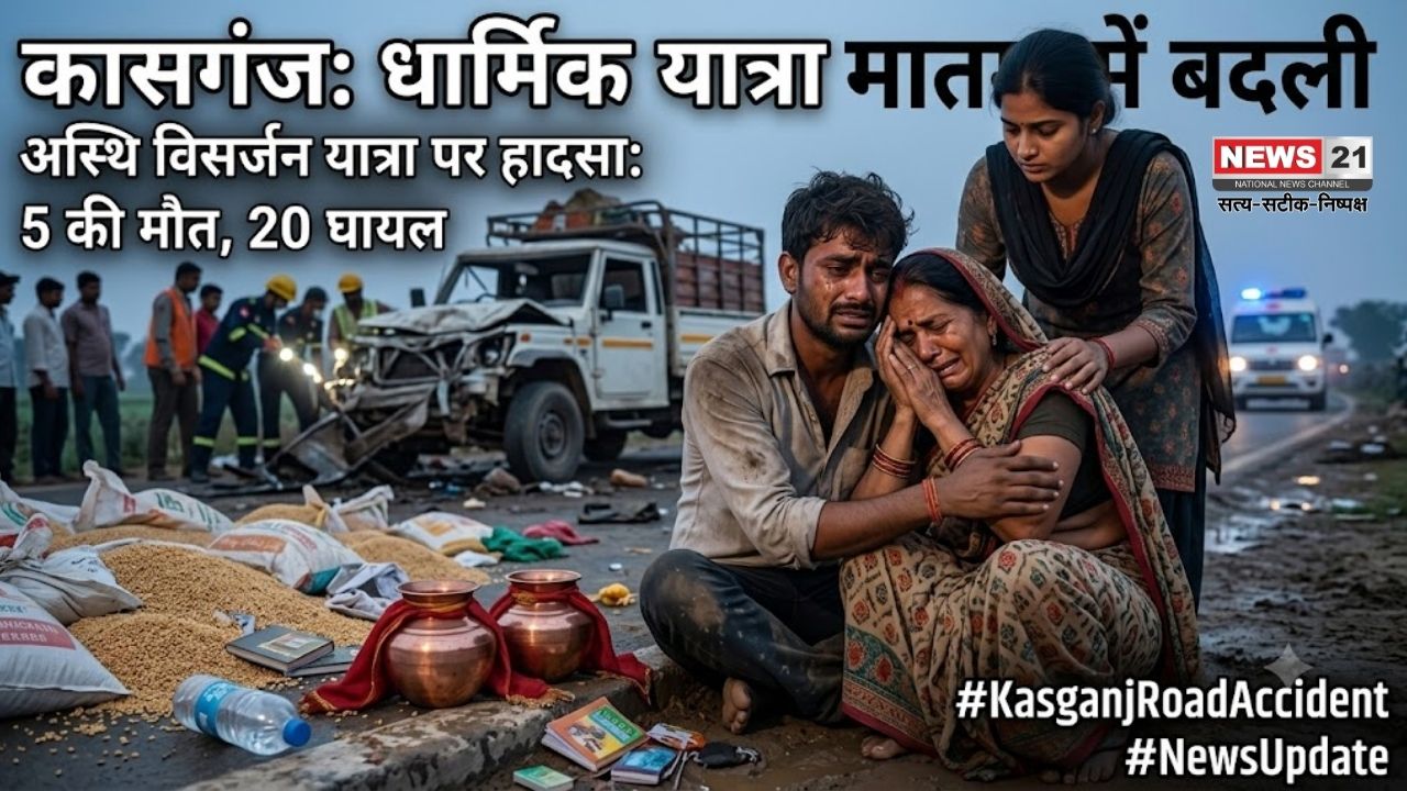 कासगंज सड़क हादसा
