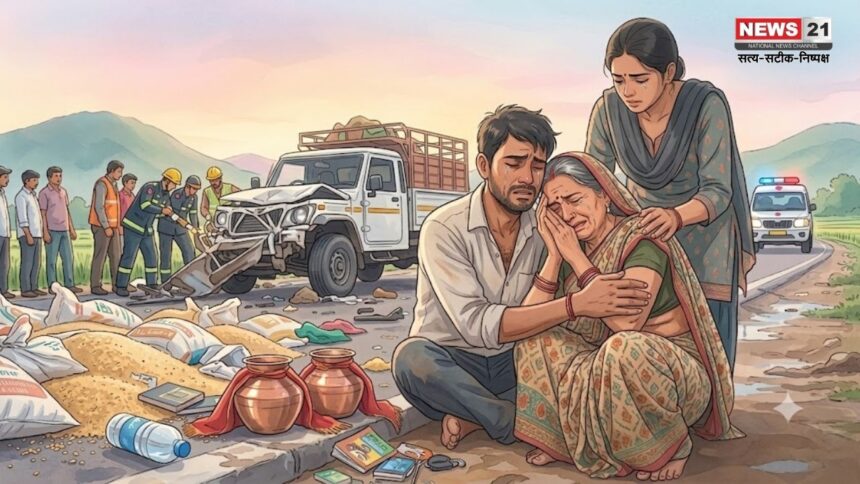 कासगंज सड़क हादसा
