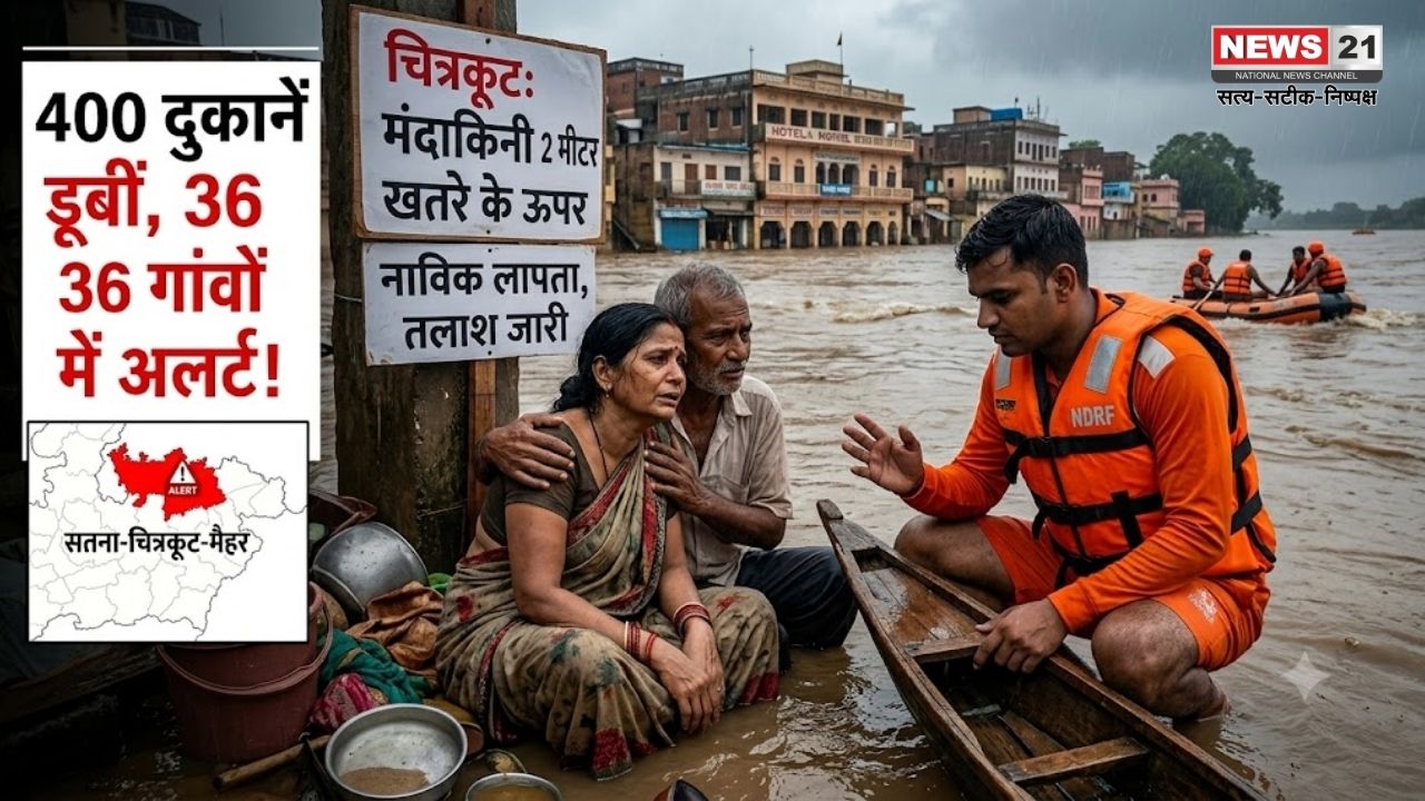 चित्रकूट बाढ़