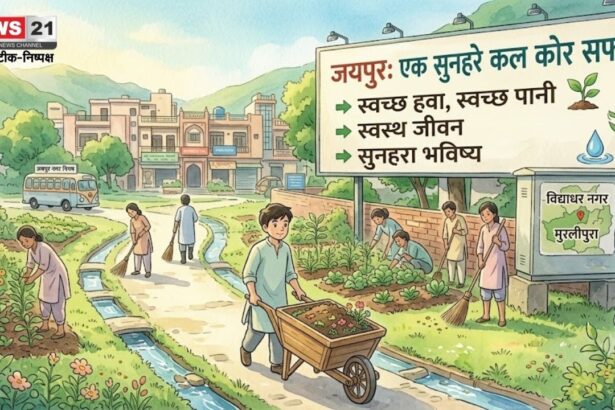 जयपुर नगर निगम सफाई अभियान
